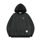 モアストライプフードTシャツ ユニセックス