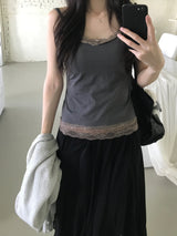 Dear Lace Sleeveless Top (2 colors)