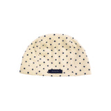 Mini Dot Fleece Beanie (cream)