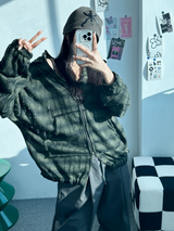 Y-D オーバーバルーンコットンパンツ🩶🖤💚 - 3 カラーズ