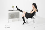 [3PACK] 1507 Basic Trouser Bamboo Knee Socks - Ivory/Black