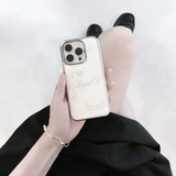 Dot Angel - silver epoxy case