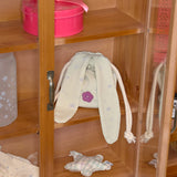 star bunny pouch green