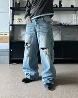 SV アイスダメージデニムパンツ