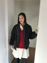 [MD Pick]ウールタッチブラッシュVネックニット (4 Colors)