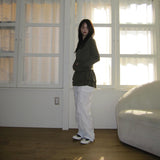 Shirred Skirt Pants