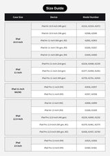 ブラック ヴェール レース iPadケース 12.9〜13インチ