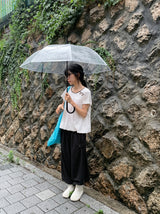 [unisex] チハ サイド スナップ ワイド バンディング スウェット パンツ