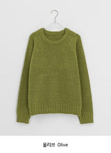 Kirkleb Raglan Color Round Knit