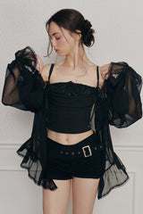 MOONRISE BLOUSE black