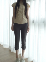 double button shirt
