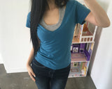 Miton Halter Neck Short-Sleeve T-Shirt