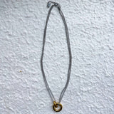 Dual Loop Link Necklace