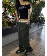 Aging carpender wide pants(3color)