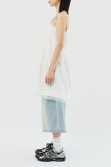 Split Bermuda Denim (3color)