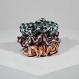 Check Scrunch-Green