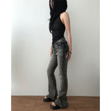 Drawing High-waist Bootscut