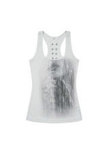 KY08-SEQUIN FACE SLEEVELESS(WHITE)