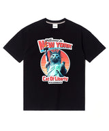 OC Cat of Liberty Tee (Black)