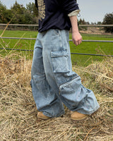 Denver Multi Cargo Denim Pants