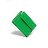 ドットポケット3レイヤーハーフウォレットコインマネーカードウォレット green