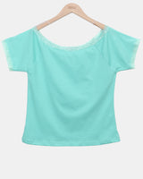 Berom Lace Short-Sleeve T-Shirt