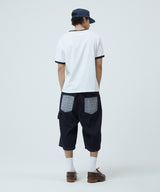 FLAG APPLIQUE RINGER TEE
