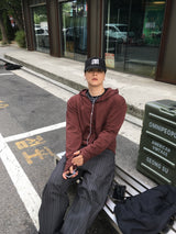 No.1842 S WM hood zip-up (5color)
