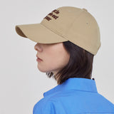 TMV レタリングボールキャップ / Twill Beige