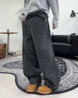 Dust leopard pants