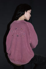 26FW★ボヌール パピー ピグメント ラグラン スウェットシャツ