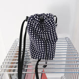2Pockets Mini Bag Navy Dot