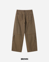 Layer Washing Cotton Pants