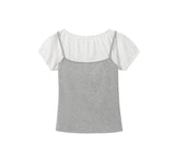 セレン ソフト コントラスト レイヤード トップ