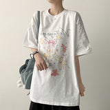 3st Digital Printed Short Sleeve T-Shirt #TeddyBear #Ballerina #Ribbon