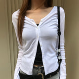 daily button cardigan