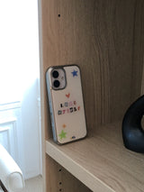 Love Myself Epoxy Silver Case