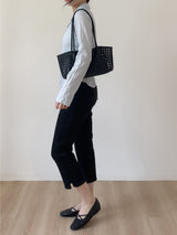 [Pouch SET]ラタン ウィービング ショルダー バッグ