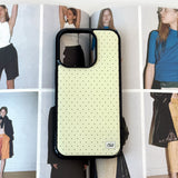 Dot epoxy case (lemon)