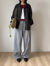 [Unisex] ダイド バレル ワイド デニム パンツ