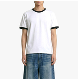 エッセンシャルスタンダード半袖リンガーTシャツ ホワイト
