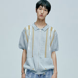 navajo ブークレニットカーディガン canal blue