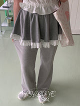 [by LILLOVE] chocolat flared pants