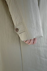 Oversized puffer coat, Khaki
