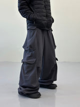 Double Pocket Multi Cargo Sweatpants 4C
