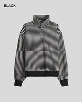 (UNISEX) 2Way Finger Hole Fleece Top