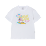 25SS ウーマンサーフィンオパンチュウサギスタンダード半袖Tシャツ ホワイト
