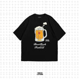 24ビールロックＴシャツ（黒）