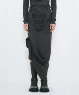 2WAY BUTTON MAXI SKIRT