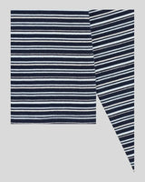 (UNISEX) Multi Stripe Hood Long Sleeve